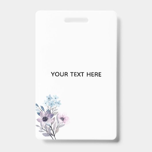 Maak je eigen bloemstuk badge (Voorzijde)