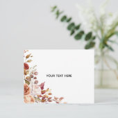 Maak Je Eigen Bloemstuk Briefkaart (Staand voorkant)