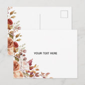 Maak Je Eigen Bloemstuk Briefkaart (Voorkant / Achterkant)