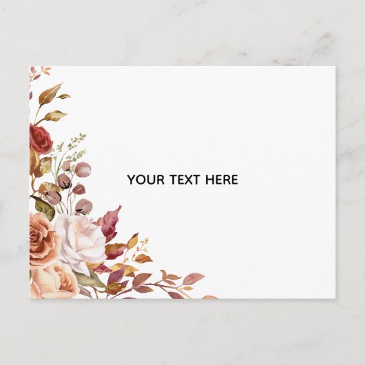 Maak Je Eigen Bloemstuk Briefkaart (Voorkant)