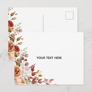 Maak Je Eigen Bloemstuk Briefkaart