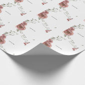 Maak je eigen bloemstuk cadeaupapier (Hoek)