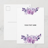 Maak Je Eigen Bloemstuk Feestdagenkaart (Voorkant / Achterkant)