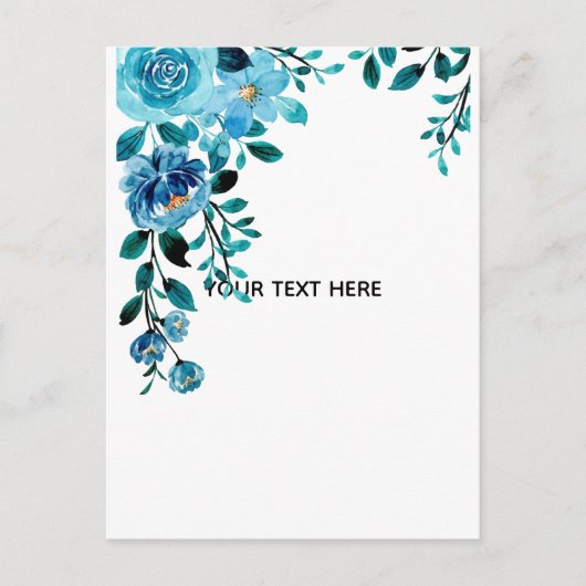 Maak Je Eigen Bloemstuk Feestdagenkaart (Voorkant)