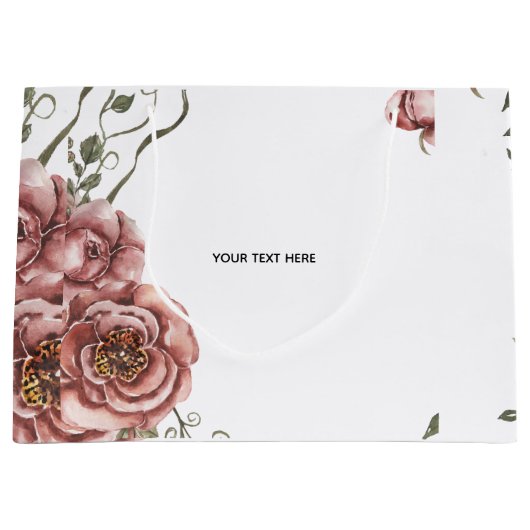 Maak je eigen bloemstuk  groot cadeauzakje (Voorkant)