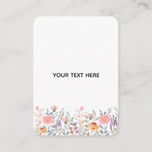 Maak je eigen bloemstuk informatiekaartje