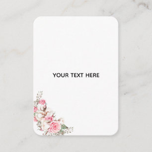 Maak je eigen bloemstuk informatiekaartje