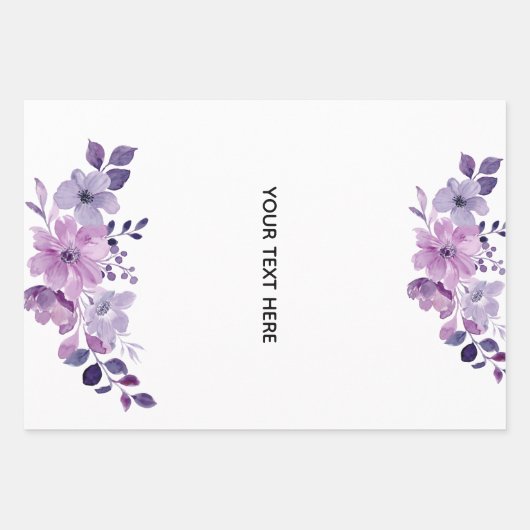 Maak Je Eigen Bloemstuk Inpakpapier Vel (Voorkant)