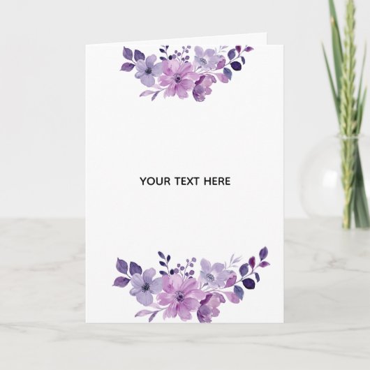 Maak Je Eigen Bloemstuk Kaart (Voorkant)