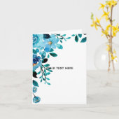 Maak Je Eigen Bloemstuk Kaart (Gele Bloem)