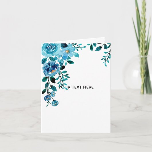 Maak Je Eigen Bloemstuk Kaart (Voorkant)