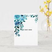 Maak Je Eigen Bloemstuk Kaart (Gele Bloem)