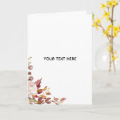 Maak Je Eigen Bloemstuk Kaart (Gele Bloem)