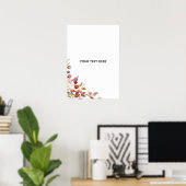 Maak Je Eigen Bloemstuk Poster (Thuiskantoor)