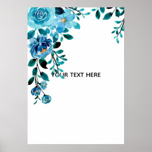 Maak Je Eigen Bloemstuk Poster