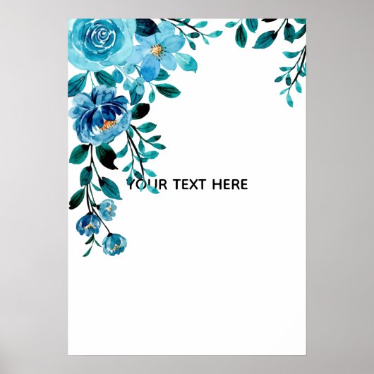 Maak Je Eigen Bloemstuk Poster (Voorkant)