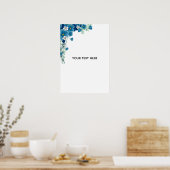 Maak Je Eigen Bloemstuk Poster (Keuken)