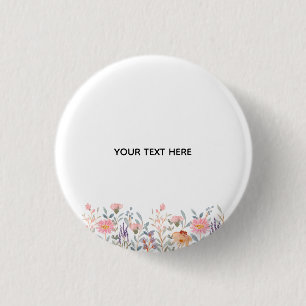 Maak je eigen bloemstuk ronde button 3,2 cm