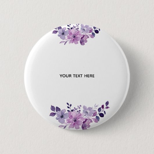 Maak Je Eigen Bloemstuk Ronde Button 5,7 Cm (Voorkant)