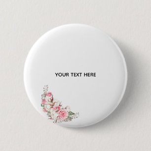 Maak je eigen bloemstuk ronde button 5,7 cm