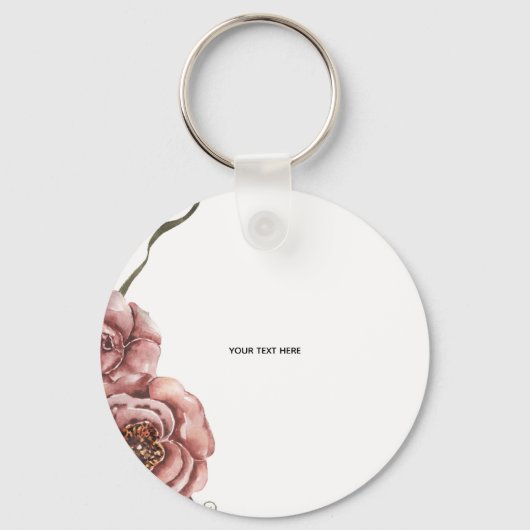 Maak je eigen bloemstuk sleutelhanger (Voorkant)