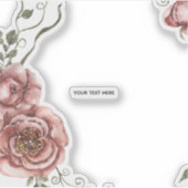 Maak je eigen bloemstuk sticker (Voorkant)