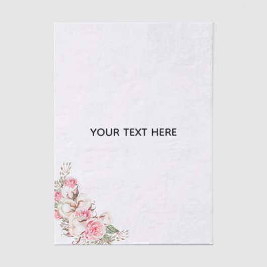 Maak je eigen bloemstuk tissuepapier (Voorkant)