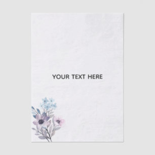Maak je eigen bloemstuk tissuepapier