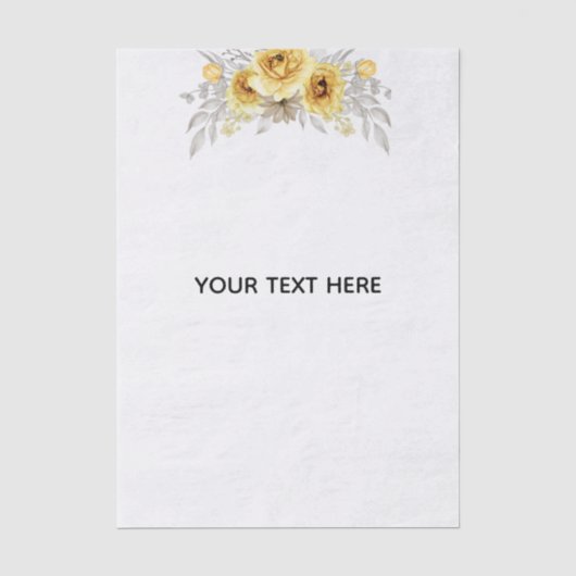 Maak je eigen bloemstuk tissuepapier (Voorkant)