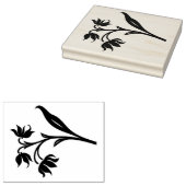 Maak je eigen bloemstuk van drie wilde bloemen rubberstempel (Gestempeld)