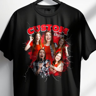 Maak Je Eigen Bootleg Foto Bootleg Rap T-shirt