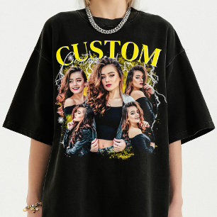 MAAK JE EIGEN Bootleg Idee Hier, bootleg T-shirt
