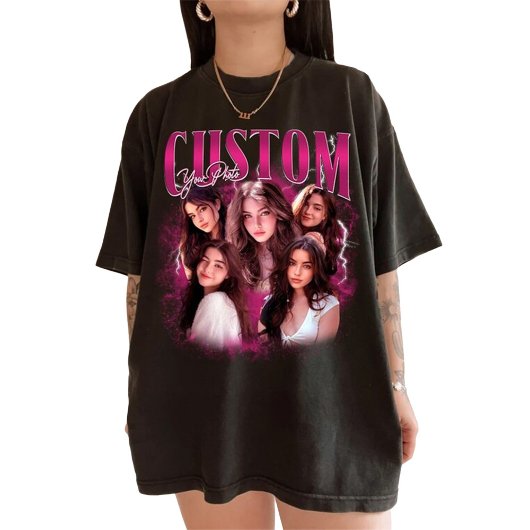 MAAK JE EIGEN Bootleg Idee Hier, bootleg T-shirt