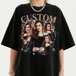 MAAK JE EIGEN Bootleg Idee Hier, bootleg T-shirt