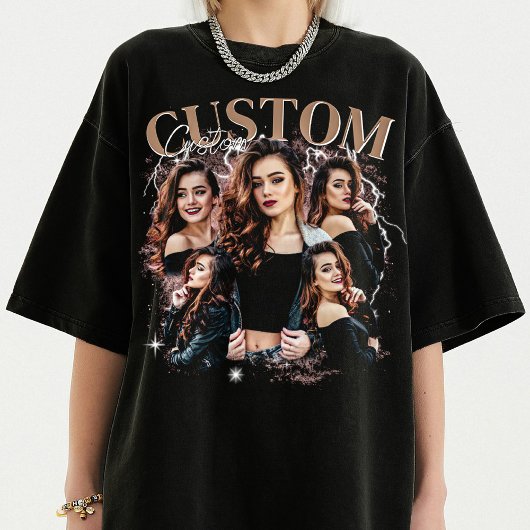 MAAK JE EIGEN Bootleg Idee Hier, bootleg T-shirt