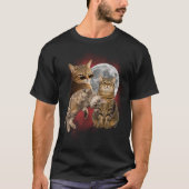 MAAK JE EIGEN Bootleg Kat Foto T-shirt Cadeau (Voorkant)