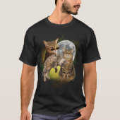 MAAK JE Eigen Bootleg Kat Foto T-shirt Cadeau (Voorkant)