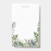 Maak Je Eigen Botanische Ontwerp Badge (Achterkant)