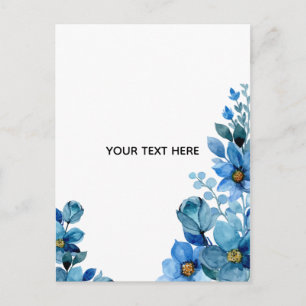 Maak Je Eigen Botanische Ontwerp Briefkaart
