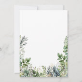 Maak Je Eigen Botanische Ontwerp Kaart (Achterkant)