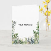 Maak Je Eigen Botanische Ontwerp Kaart (Gele Bloem)