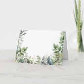 Maak Je Eigen Botanische Ontwerp Kaart (Achterkant)