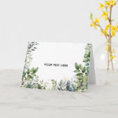 Maak Je Eigen Botanische Ontwerp Kaart (Gele Bloem)