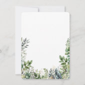 Maak Je Eigen Botanische Ontwerp Kaart (Achterkant)