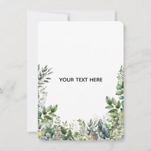 Maak Je Eigen Botanische Ontwerp Kaart