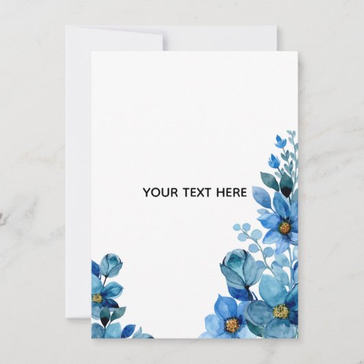 Maak Je Eigen Botanische Ontwerp Kaart (Voorkant)