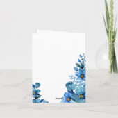 Maak Je Eigen Botanische Ontwerp Kaart (Achterkant)