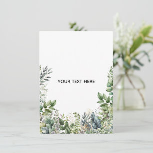 Maak Je Eigen Botanische Ontwerp Kaart