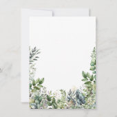 Maak Je Eigen Botanische Ontwerp Kaart (Achterkant)
