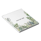 Maak Je Eigen Botanische Ontwerp Notitieblok (Schuin)